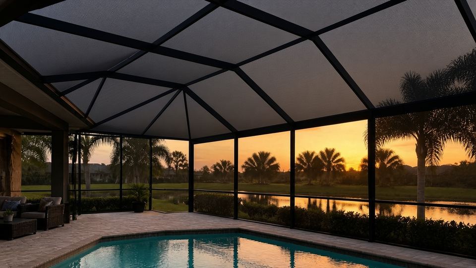SunTex shade roof mesh after upgrade